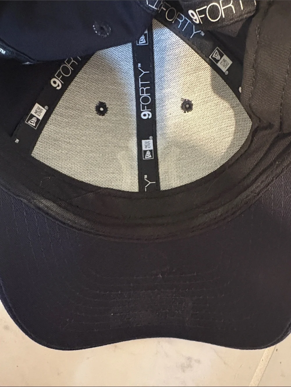 New Era New York Yankees Black Adjustable Cap